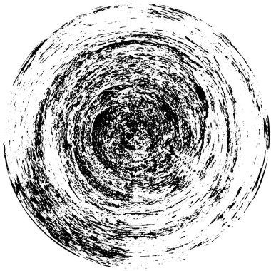 Grunge Deseni. Siyah ve Beyaz Doku. Klasik Monokrom Kaplaması. Vektör illüstrasyonu