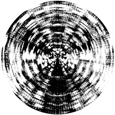 soyut yuvarlak siyah beyaz kabataslak doku, vektör çizimi