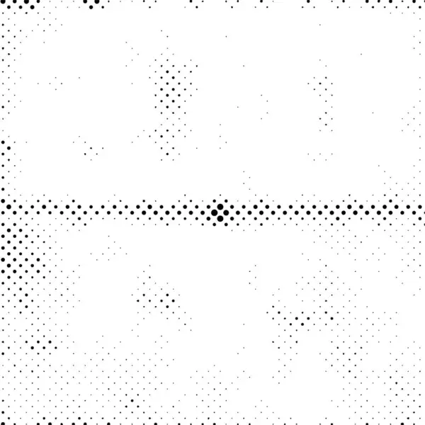 Grunge Pattern Texture Noir Blanc Superposition Monochrome Vintage Illustration Vectorielle — Image vectorielle