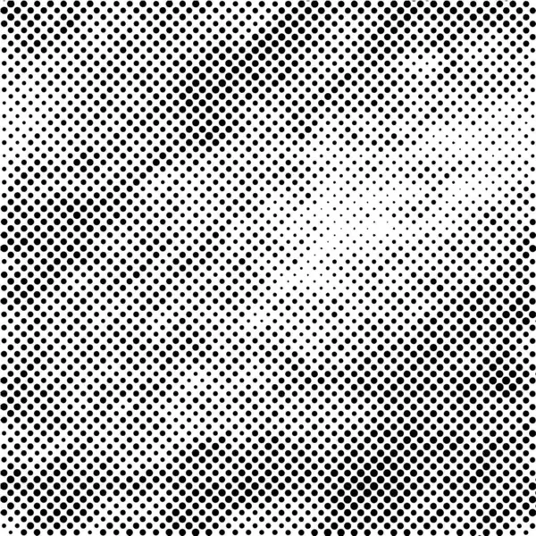 Grunge模式 黑色和白色纹理 古色古香的单色覆盖 矢量说明 — 图库矢量图片
