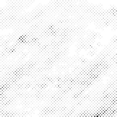 Grunge Deseni. Siyah ve Beyaz Doku. Klasik Monokrom Kaplaması. Vektör illüstrasyonu