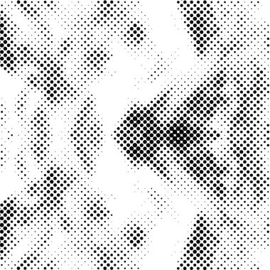 Grunge Deseni. Siyah ve Beyaz Doku. Klasik Monokrom Kaplaması. Vektör illüstrasyonu