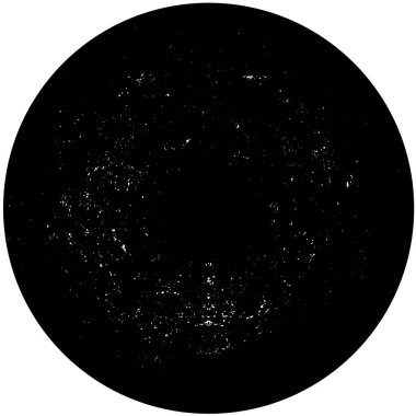 soyut grunge yuvarlak pul şablonu beyaz arkaplan, vektör illüstrasyonunda izole