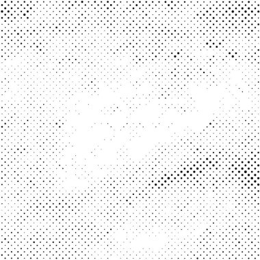 Grunge Deseni. Siyah ve Beyaz Doku. Klasik Monokrom Kaplaması. Vektör illüstrasyonu