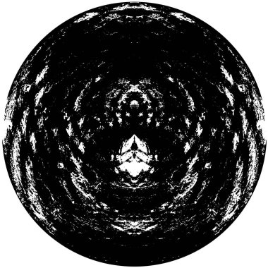 soyut grunge çember şablonu beyaz arkaplan, vektör illüstrasyon izole