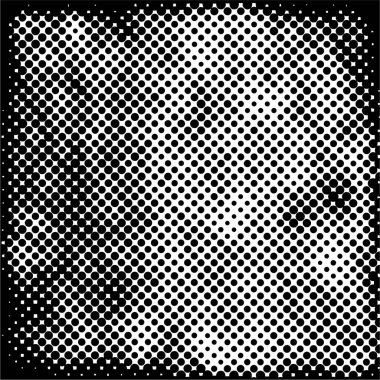 Grunge Deseni. Siyah ve Beyaz Doku. Klasik Monokrom Kaplaması. Vektör illüstrasyonu