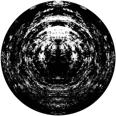 soyut grunge çember şablonu beyaz arkaplan, vektör illüstrasyon izole