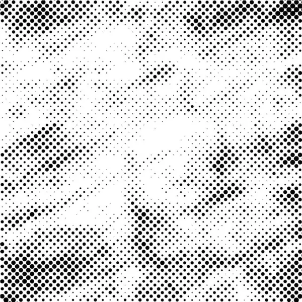 Grunge Deseni Siyah Beyaz Doku Klasik Monokrom Kaplaması Vektör Illüstrasyonu — Stok Vektör
