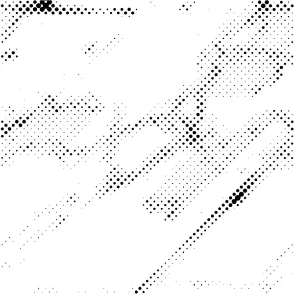 Абстрактний Чорно Білий Монохромний Старий Гранжевий Старовинний Вивітрений Фон — стоковий вектор