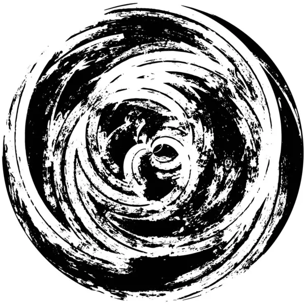 抽象Grunge圆形邮票模板分离的白色背景 矢量插图 — 图库矢量图片