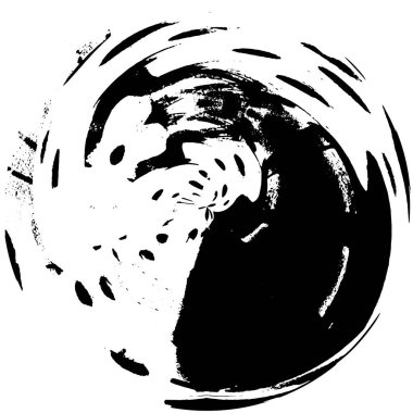 Beyaz arkaplanda grunge daire damgası, vektör illüstrasyonu