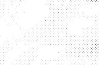 Grunge yarım ton vektör arkaplan. Yarı ton vektör dokusunu belirler. Gradyan yarım ton, pop sanatında arka planda yer alır. Siyah ve beyaz desenli. Mürekkep Yazdırma Sıkıntısı Arkaplanı 