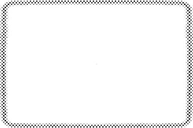 Soyut grunge ızgarası polka nokta yarım ton arkaplan deseni. Benekli siyah beyaz çizgi çizimi