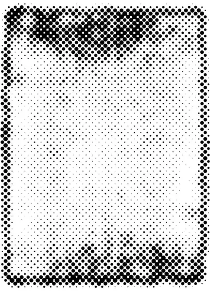 Półtonowy Wzór Mozaiki Abstrakcyjne Monochromatyczne Tło Ilustracja Wektora — Wektor stockowy