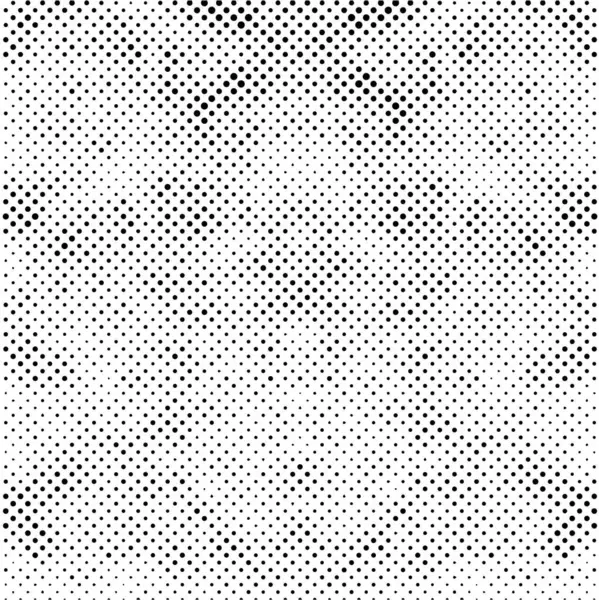 Halbtonmosaikmuster Abstrakter Monochromer Hintergrund Vektorillustration — Stockvektor