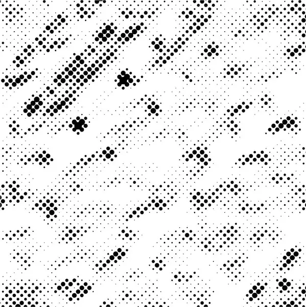白い背景にある点の黒いモザイク — ストックベクタ