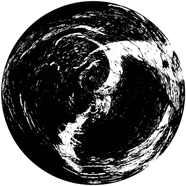 Abstrakter Schwarz Weißer Grunge Hintergrund — Stockvektor