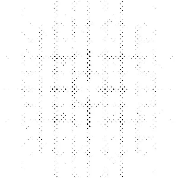 ドット ベクターイラスト付き抽象モノクログラウンジテクスチャ背景 — ストックベクタ