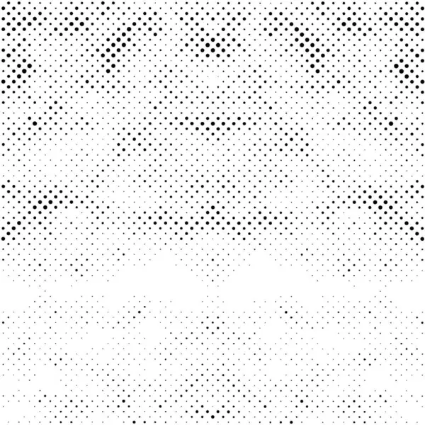 Motif Pointillé Noir Blanc Fond Abstrait Illustration Vectorielle — Image vectorielle