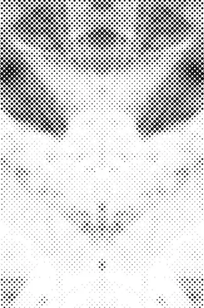 Fondo Grunge Abstracto Blanco Negro Con Puntos Ilustración Vectorial — Archivo Imágenes Vectoriales