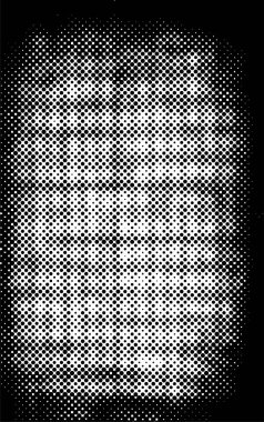 Noktalı, soyut resim siyah ve beyaz