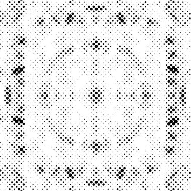 siyah ve beyaz noktalı desen, soyut arkaplan, vektör çizimi