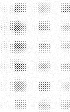 Grunge yarım ton vektör arkaplan. Yarı ton vektör dokusunu belirler. Gradyan yarım ton, pop sanatında arka planda yer alır. Siyah ve beyaz desenli. Mürekkep Yazdırma Sıkıntısı Arkaplanı 