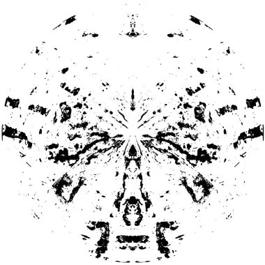 Kaleydoskopik desenli tek renkli süslemeli arkaplan