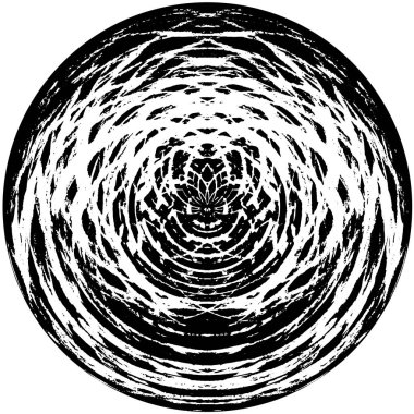 Kaleydoskopik desenli tek renkli süslemeli arkaplan