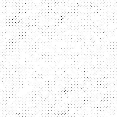 Tehlike Arkaplanı. Yarım ton Grunge Doku. Siyah beyaz illüstrasyon.