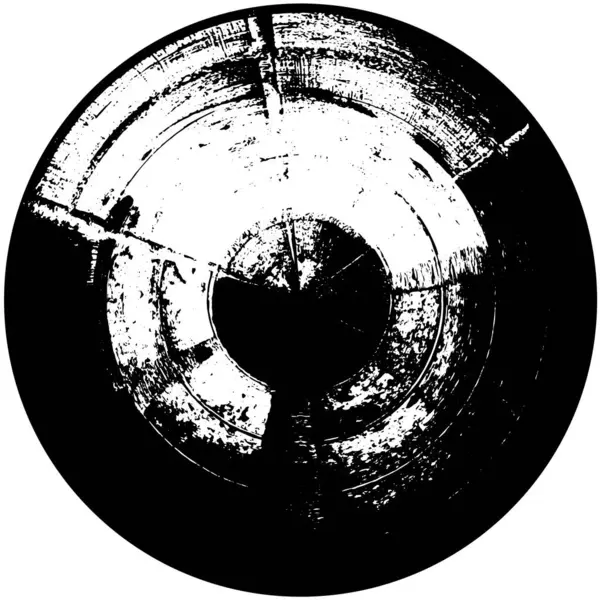 Abstrakti Mustavalkoinen Grunge Tausta — vektorikuva
