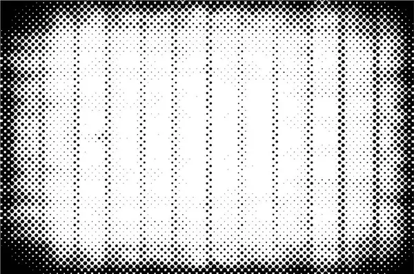 Abstract Grunge Grid Polka Dot Halftone Fundo Padrão Ilustração Preto —  Vetores de Stock