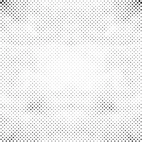 Abstract Monochrome Grunge Textuur Achtergrond Met Stippen — Stockvector