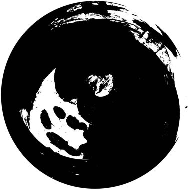 Kaleydoskopik desenli tek renkli süslemeli arkaplan