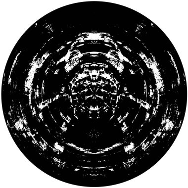  siyah ve beyaz grunge geometrik desen 