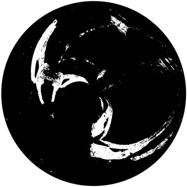 yüksek kaliteli siyah ve beyaz yuvarlak arka plan grunge doku 