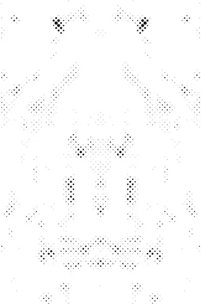 グラウンジハーフトーンベクターの背景 ハーフトーンドットベクターテクスチャ ポップアートスタイルのグラデーションハーフトーンドットの背景 黒と白のパターンテクスチャー インク印刷の苦痛の背景 — ストックベクタ