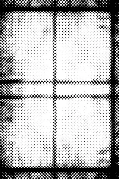 Абстрактная Сетка Полька Останавливает Один Фоновый Рисунок Пятнистая Чёрно Белая — стоковый вектор