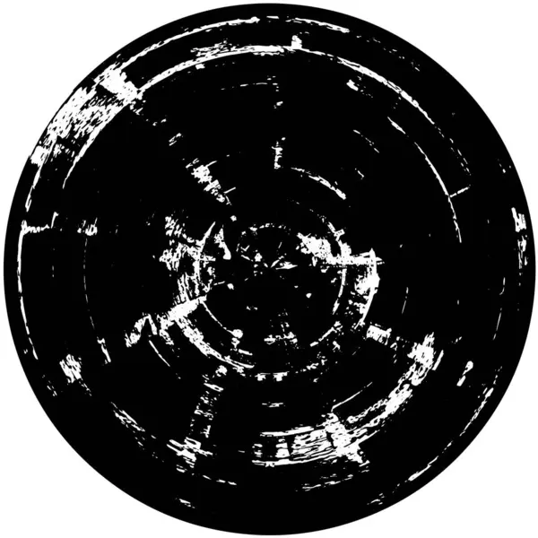 Монохромный Декоративный Фон Калейдоскопическим Узором — стоковый вектор