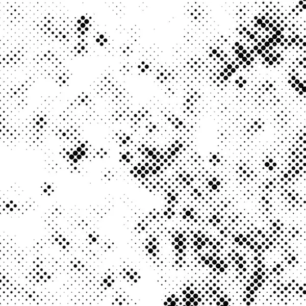 黑白磨擦几何图案 — 图库矢量图片