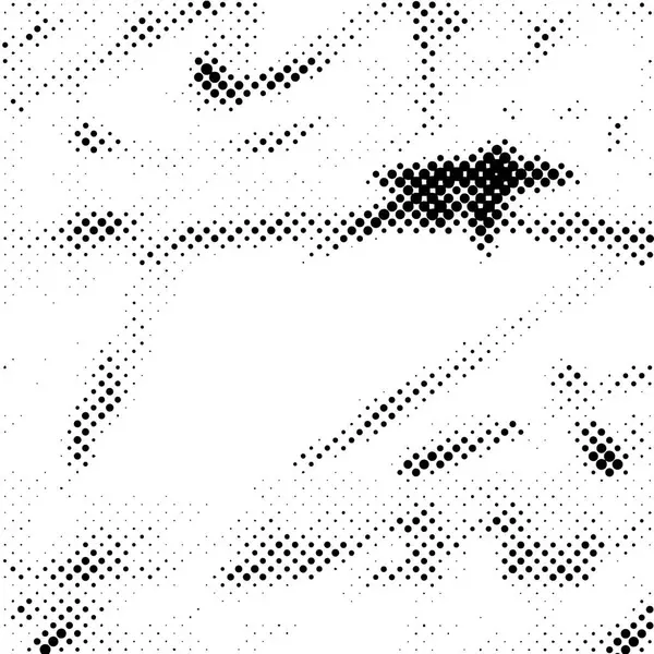 Caóticos Patrones Monocromáticos Blanco Negro Textura Sombras Abstractas — Archivo Imágenes Vectoriales