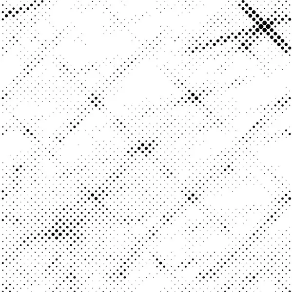Чорно Білий Гранжевий Геометричний Візерунок — стоковий вектор