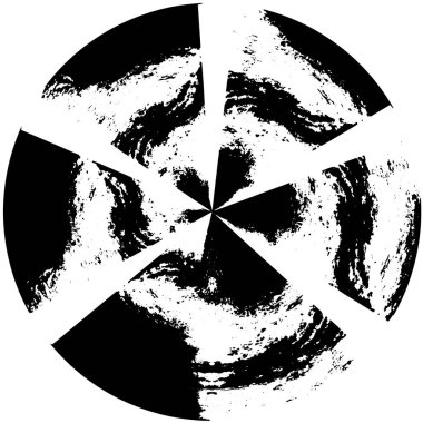 Kaleydoskopik desenli tek renkli süslemeli arkaplan