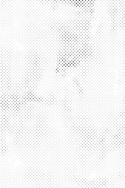 Soyut siyah ve beyaz noktalı arkaplan, tek renkli doku. vektör illüstrasyonu