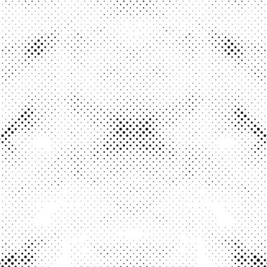 Gradient halftone background with black and white pattern texture. clipart