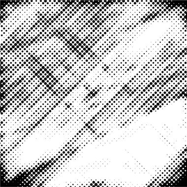 Siyah ve beyaz desenli yarım ton arkaplan.