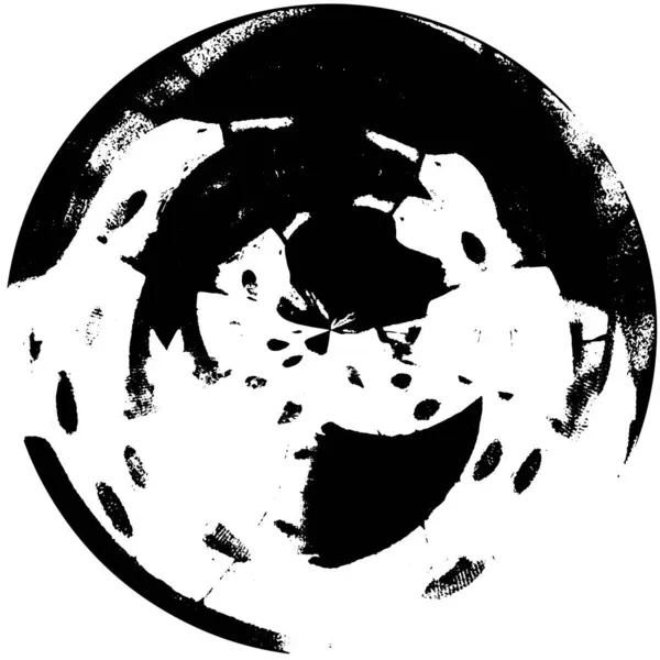 Simetrik Desenli Eski Grunge Arkaplanı — Stok Vektör