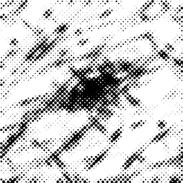 Schaduwen Van Leegte Grunge Chaotic Monochrome Textuur Patroon — Stockvector
