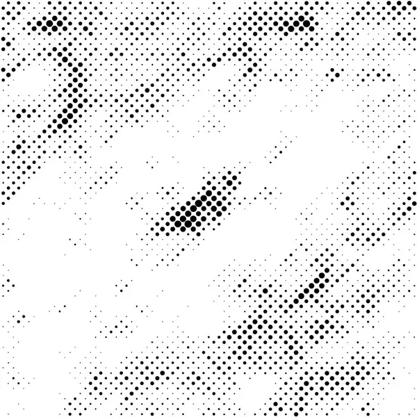 Textura Abstracta Con Grunge Blanco Negro Medio Tono Monocromo — Vector de stock