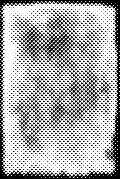 Fond Dégradé Demi Teinte Avec Texture Motif Noir Blanc — Image vectorielle